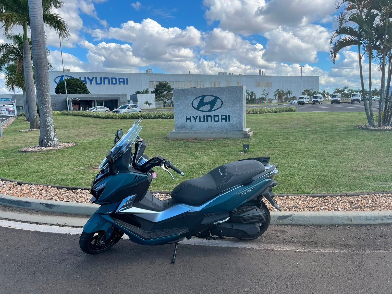 SYM: Parceria com a Hyundai